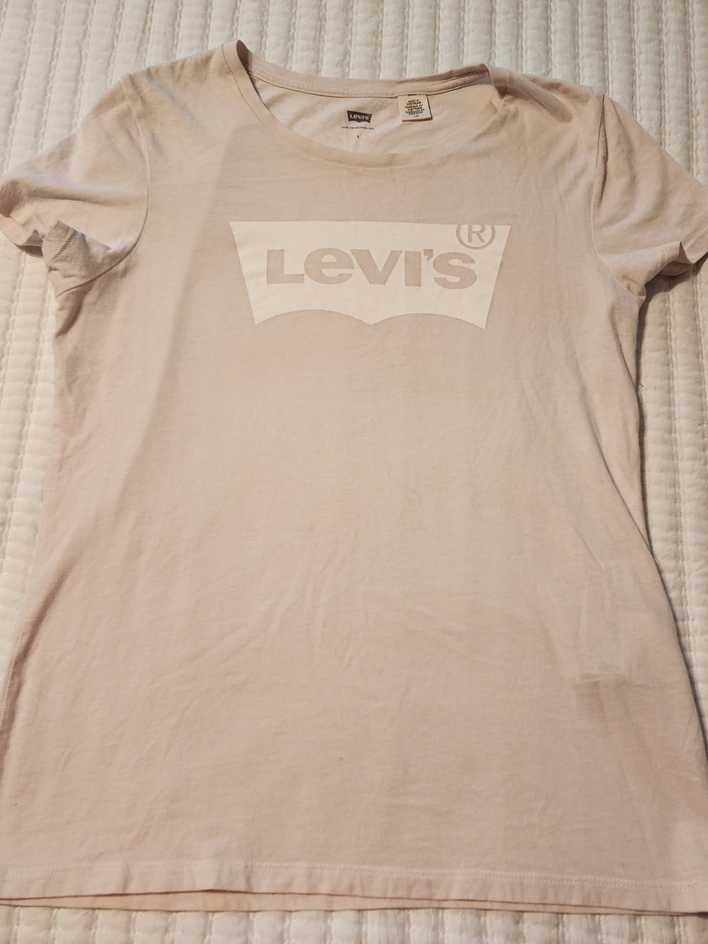 Levi's Light Pink Logo Tee